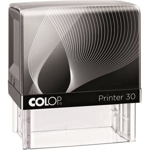 Colop BélyegzőPrinter IQ 30 fekete ház - fekete párnával