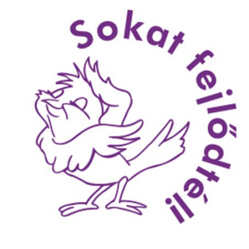 Colop Bélyegző motivációs Sokat fejlődtél!N43-kék lila