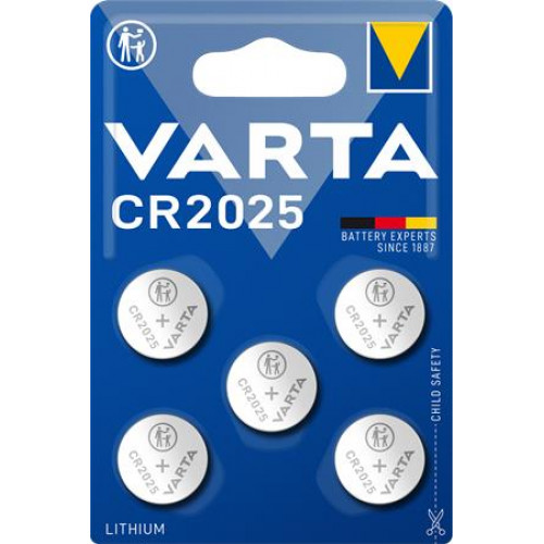 Gombelem CR2025 5db Varta