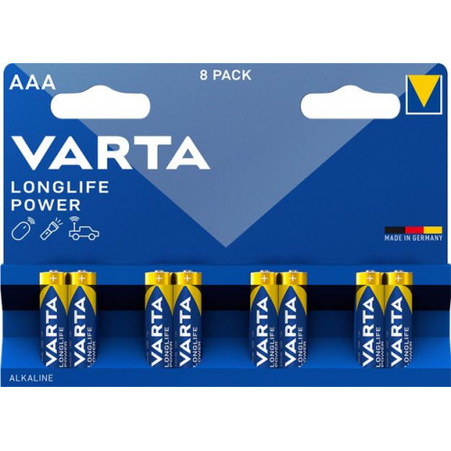 Elem AAA mikro 8db Varta Longlife Power