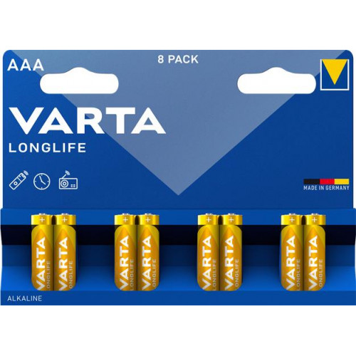 Elem AAA mikro 8db Varta Longlife