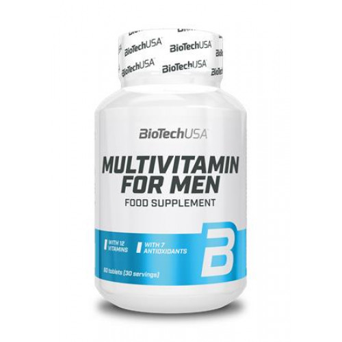 Multivitamin 60 tabletta férfiaknak Biotech Usa