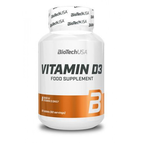 Vitamin 60 tabletta D3 Biotech Usa