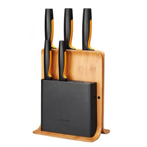 Késblokk bambusz 5 késes Fiskars Functional Form