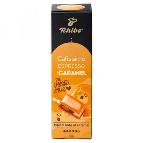 Kávékapszula 10db Tchibo Cafissimo Espresso Caramel