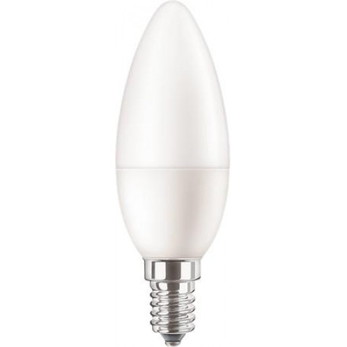 LED izzó E14 gyertya B35 5W 470lm 2700K Philips CorePro