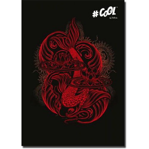 Füzet tűzött A4 sima 96lap Cool By Victoria Spiritual tattoo