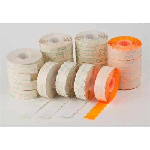 Meto Árazógépszalag 22x16mmnarancs