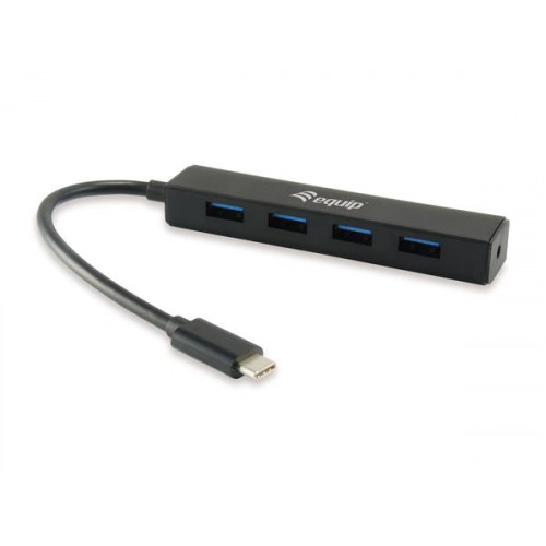 USB elosztó-HUB USB-C 4 port USB 3.2 Equip Life