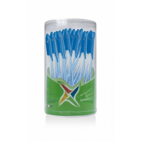 Flexoffice Golyóstoll 0,3mm kupakos Candee kék