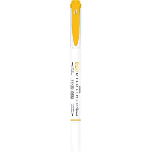 Ecsetirón kétvégű Zebra Mildliner Warm arany