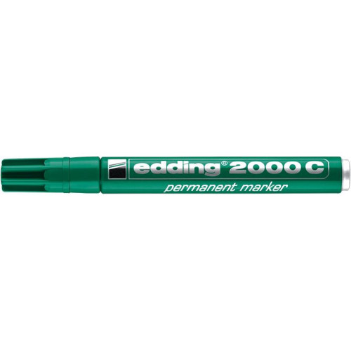 Alkoholos marker 1,5-3mm kúpos Edding 2000 zöld