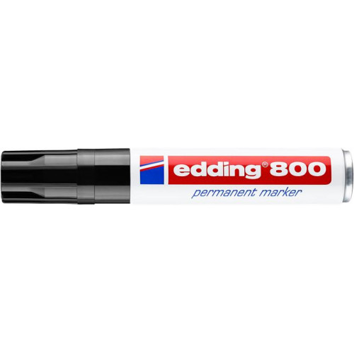 Alkoholos marker 4-12mm vágott Edding 800 fekete