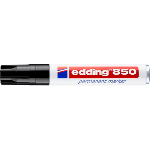 Alkoholos marker 5-16mm vágott Edding 850 fekete