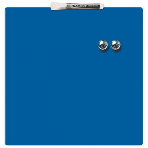 Üzenőtábla mágneses írható 36x36cm kék Nobo/Rexel