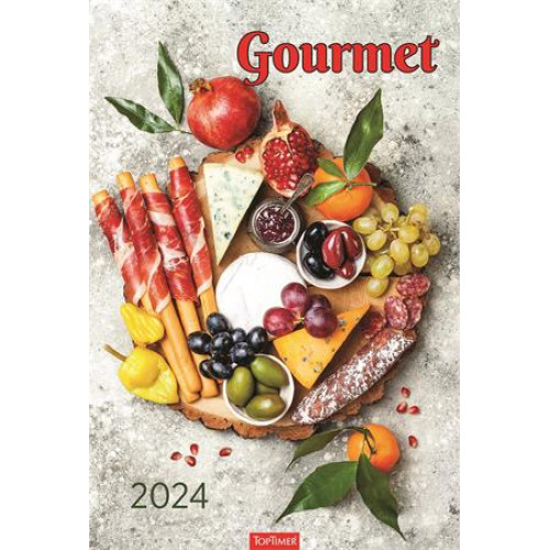 Naptár fali Toptimer Gourmet (2024)