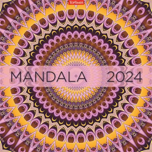 Naptár fali Toptimer Mandala (2024)
