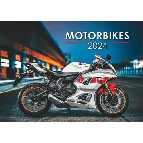Naptár fali Dayliner Motorbikes (2024)