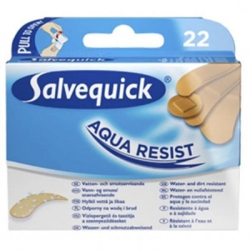 Sebtapasz vízálló 22db Salvequick Aqua resist