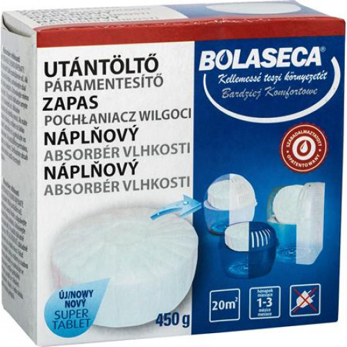 Páramentesítő utántöltő tabletta 450g Bolaseca neutrál