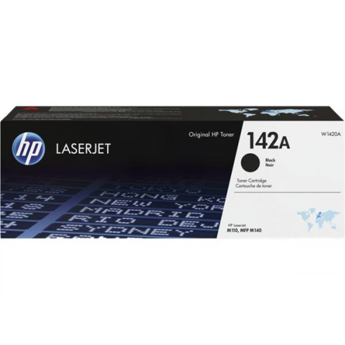 W1420A Lézertoner LaserJet M110 M111 M139 M140 M142 nyomtatókhoz Hp 142A fekete 0,95k