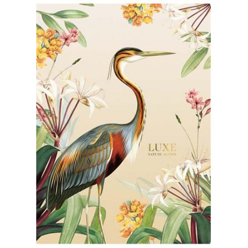 Füzet tűzött kockás A4 40 lap Shkolyaryk Luxe Nature vegyes