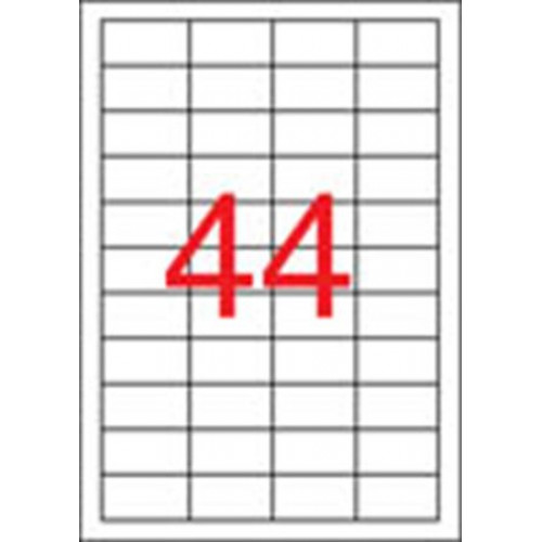 Etikett 48,5x25,4mm Apli 1100 etikett/csomag