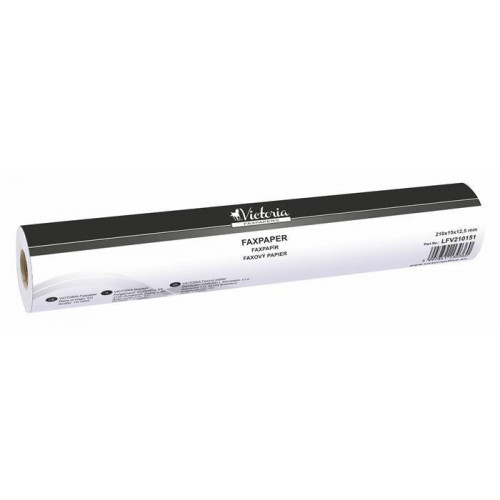 Faxpapír 210mmx15mx12,5mm Victoria