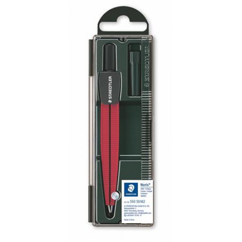 Körző heggyel Staedtler Noris 550 metál piros