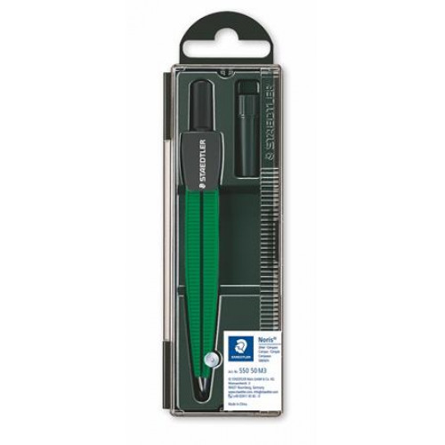 Körző heggyel Staedtler Noris 550 metál zöld