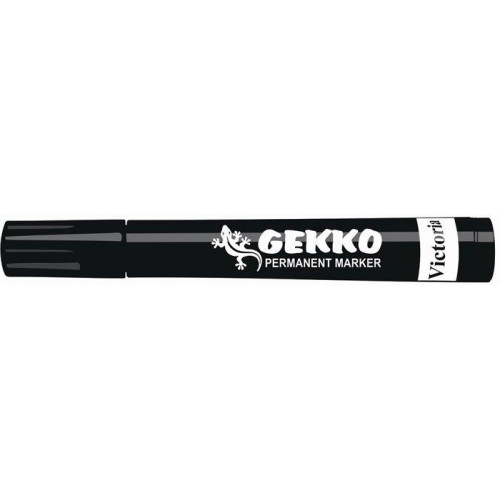 Alkoholos marker 1-3mm kúpos Victoria Gekko fekete