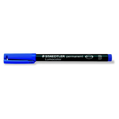 Alkoholos marker OHP 1-2,5mm Staedtler Lumocolor 314 B kék