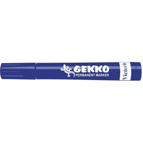 Alkoholos marker 1-3mm kúpos Victoria Gekko kék