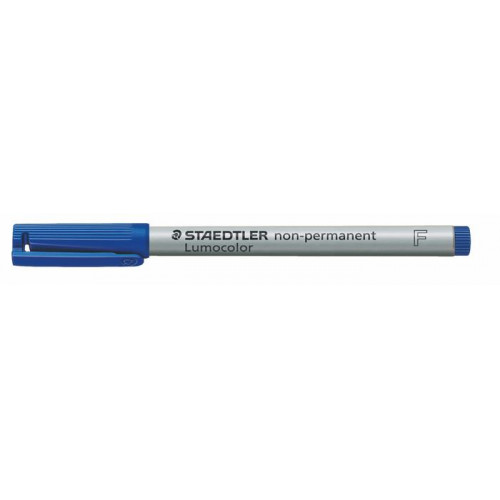 Alkoholmentes marker OHP 0,6mm Staedtler Lumocolor 316 F kék