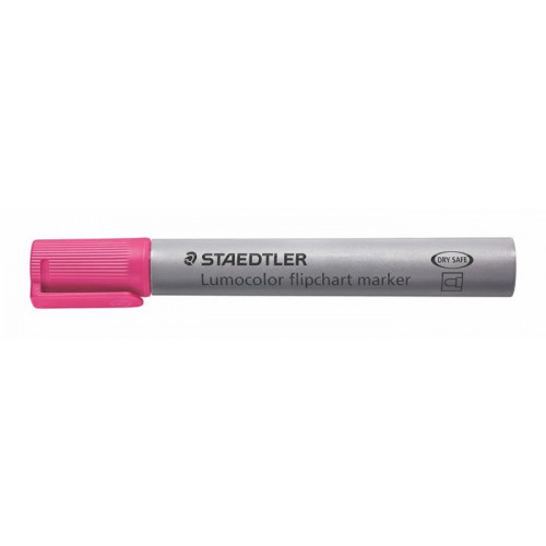 Flipchart marker 2mm kúpos Staedtler Lumocolor 356 rózsaszín