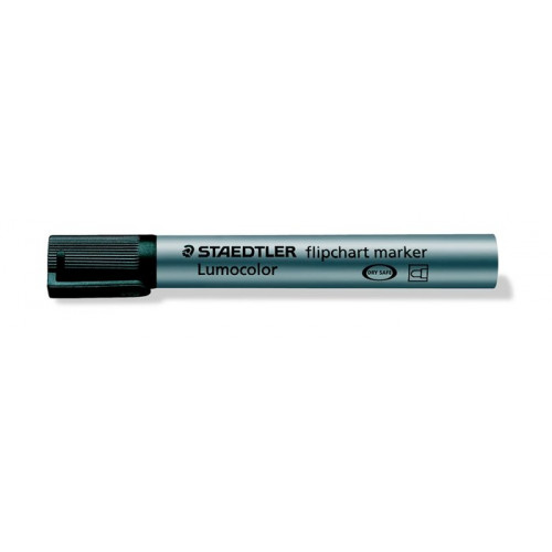 Flipchart marker 2mm kúpos Staedtler Lumocolor 356 fekete