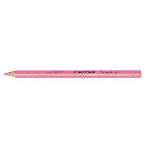 Szövegkiemelő ceruza háromszögletű Staedtler Textsurfer Dry 128 64 neon rózsaszín