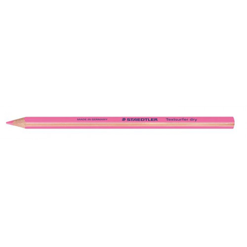 Szövegkiemelő ceruza háromszögletű Staedtler Textsurfer Dry 128 64 neon rózsaszín