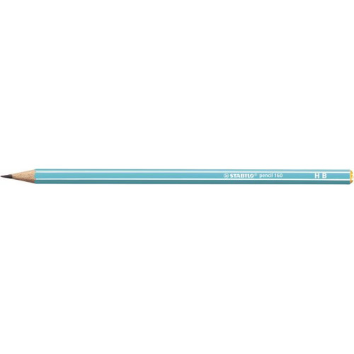 Grafitceruza HB hatszögletű Stabilo Pencil 160 kék