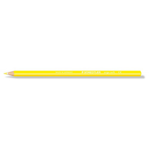 Színes ceruza háromszögletű Staedtler Ergo Soft 157 sárga