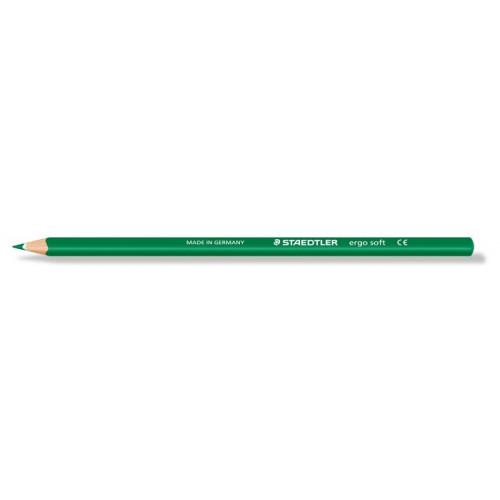 Színes ceruza háromszögletű Staedtler Ergo Soft 157 zöld