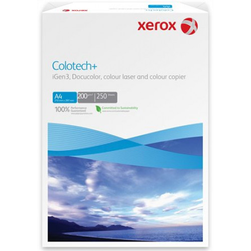 Másolópapír digitális A4 200g Xerox Colotech