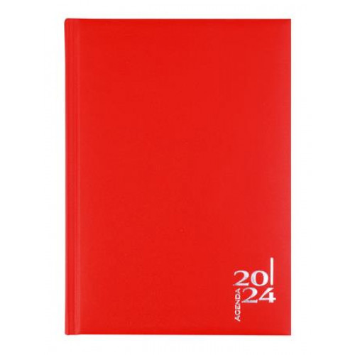 Naptár tervező A5 napi Victoria Office Next piros (2024)