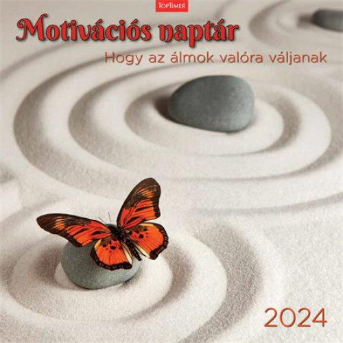 Naptár fali Toptimer Motivációs (2024)