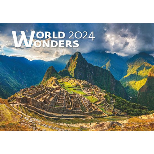 Naptár fali Dayliner World wonders (2024)