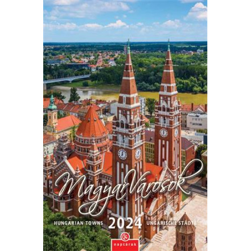 Naptár fali Csg Magyar Városok (2024)