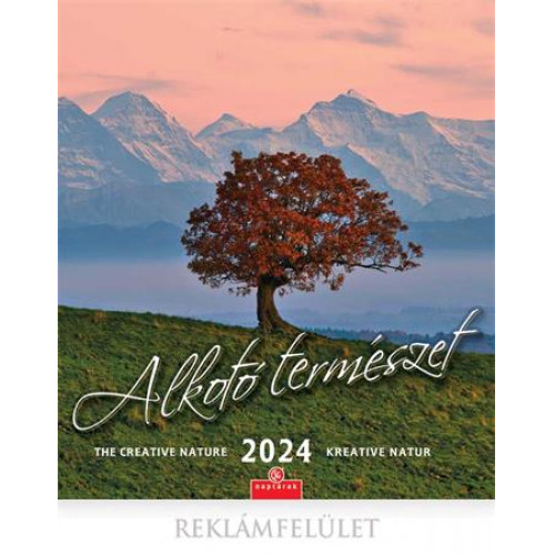 Naptár fali Csg Alkotó természet (2024)