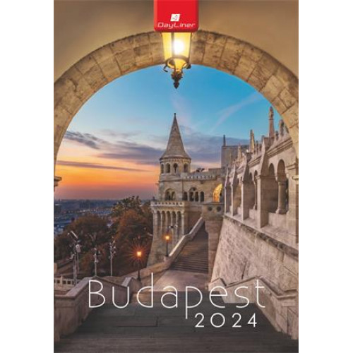 Naptár fali Dayliner Budapest (2024)