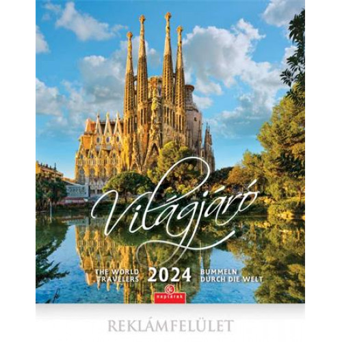 Naptár fali Csg Világjáró (2024)
