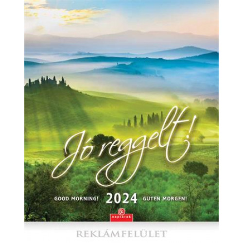 Naptár fali Csg Jó reggelt (2024)
